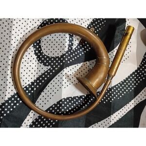 Antique Brass Car/ Bicycle Taxi Horn Patina no bulb